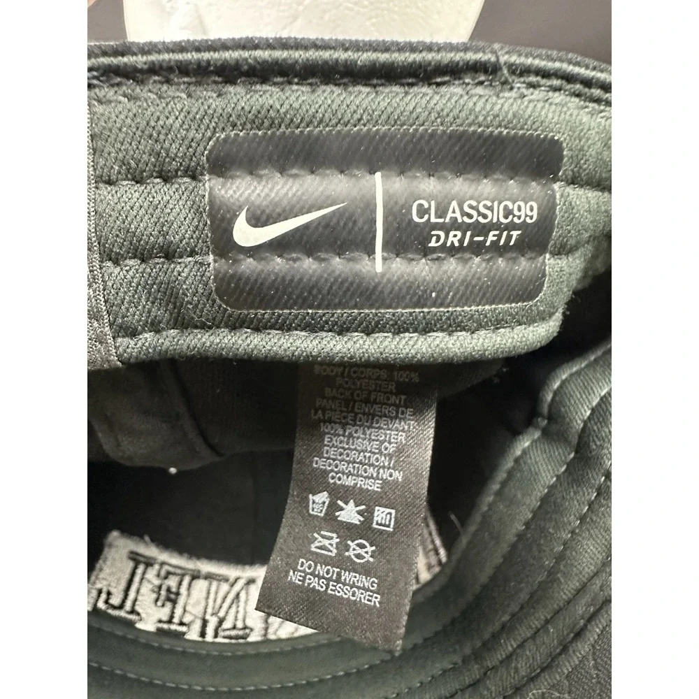 Nike Classic 99 Fox NFL Fitted Black Embroidered Hat M/L